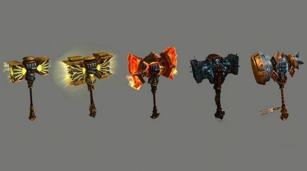 魔兽世界军团再临圣骑士三把神器!
